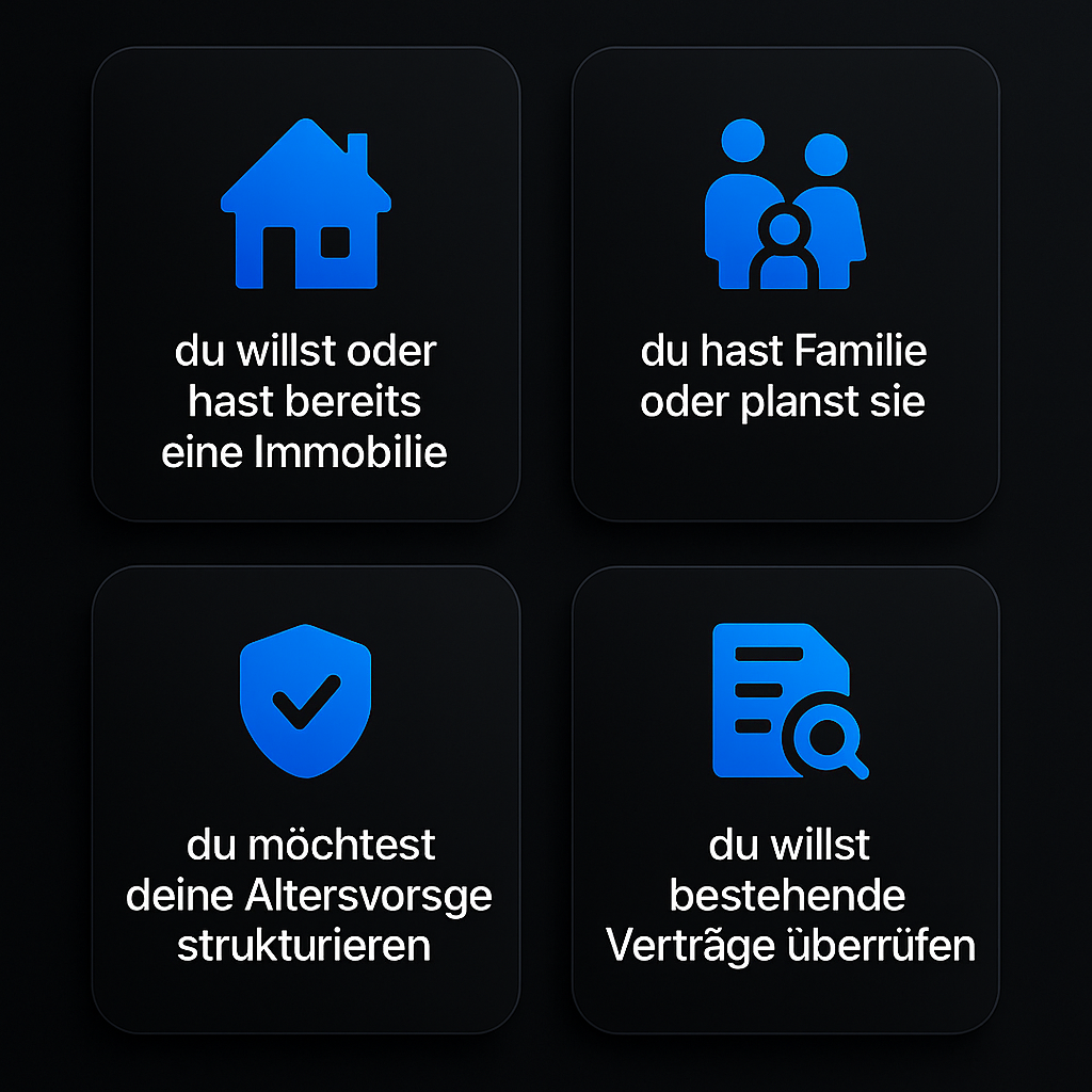 Für wen Allfinanz besonders sinnvoll ist
