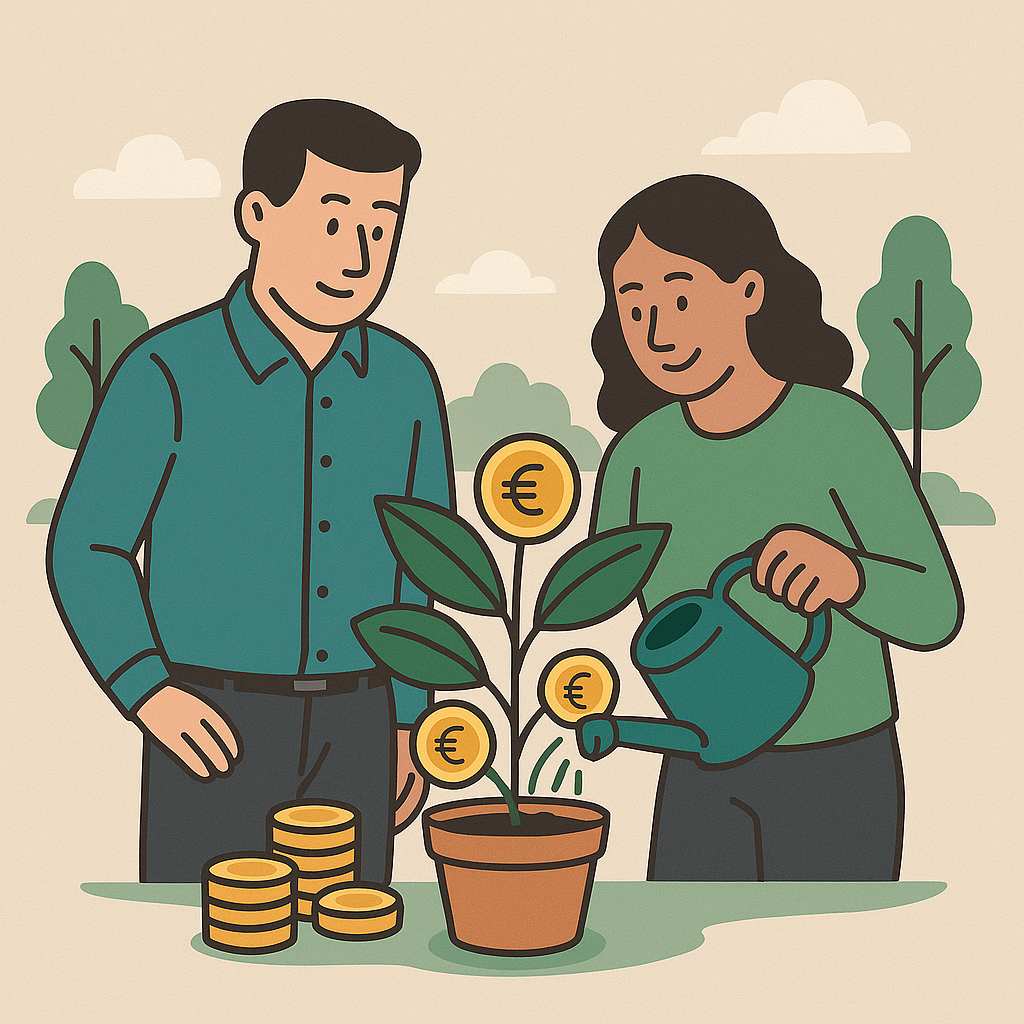 Strategie für Geldanlage und Vermögensaufbau